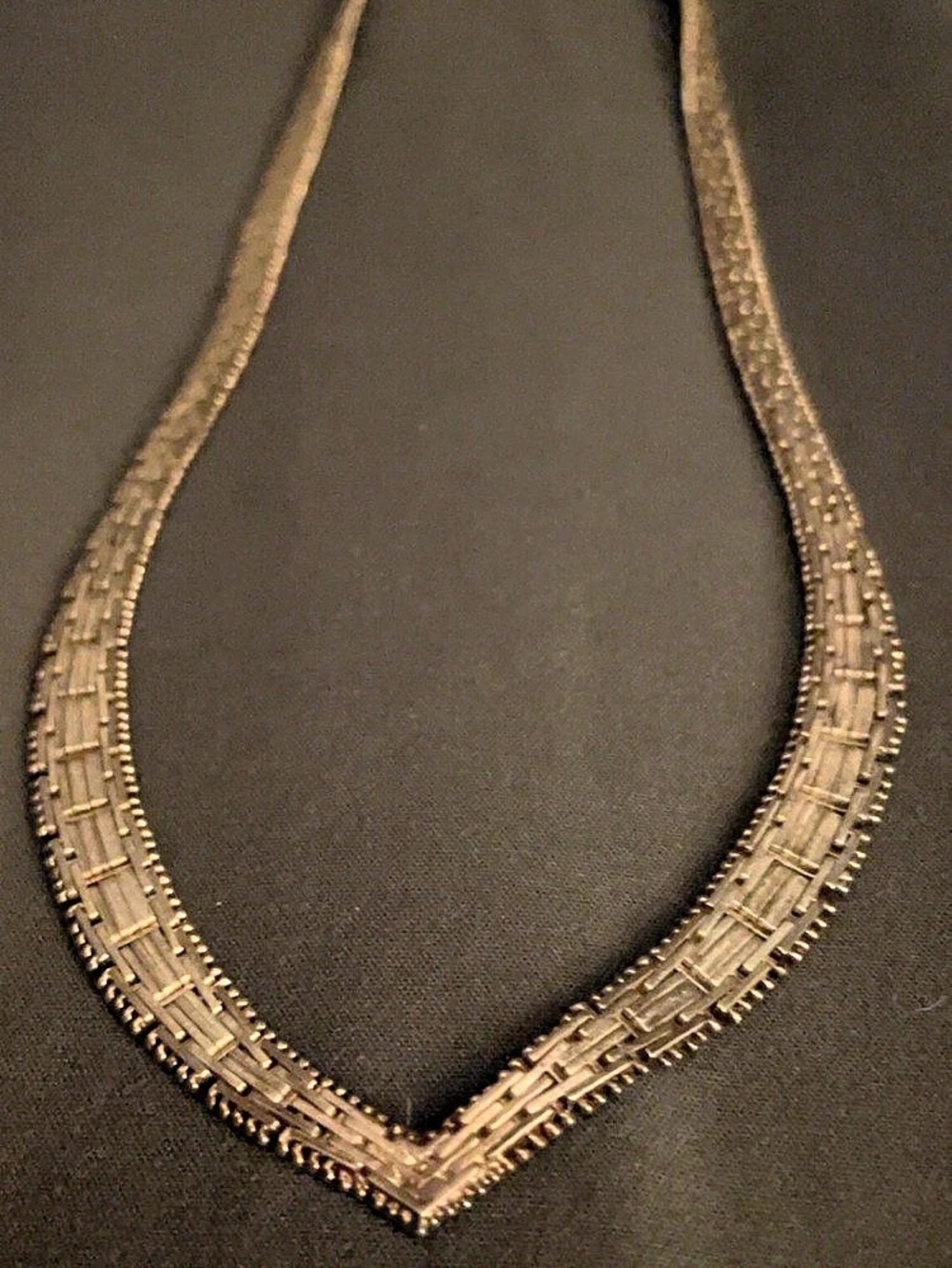 Vintage Sterling Silver Choker